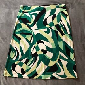 New York and Co. Multicolored Pull on Skirt - Size M